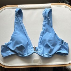 Blue mesh high waisted - shein swimsuit